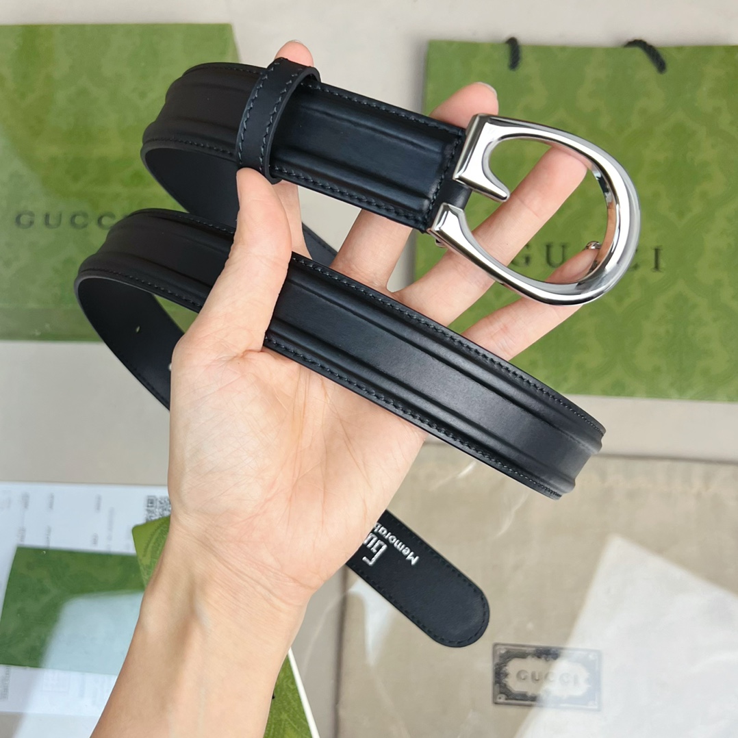 Gucci Belt With G Buckle - EUR FASHION