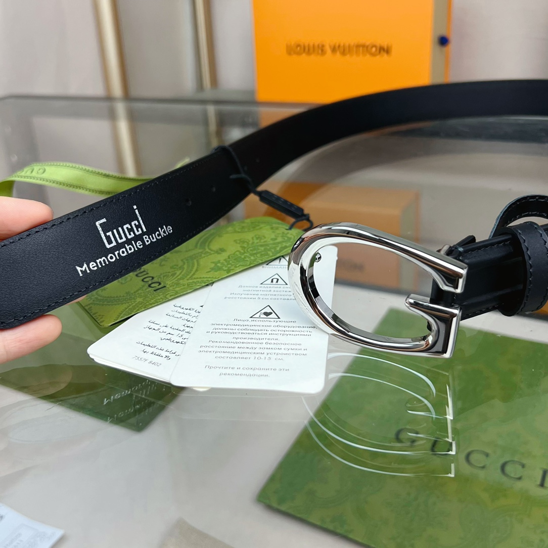 Gucci Belt With G Buckle - EUR FASHION