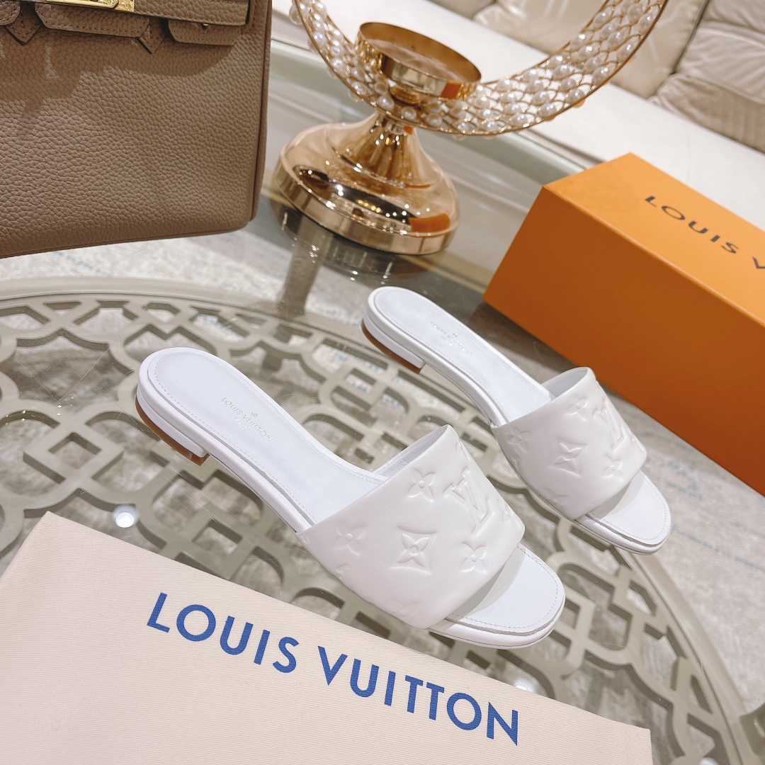Louis Vuitton Revival Flat Mule     1A9P3T - EUR FASHION