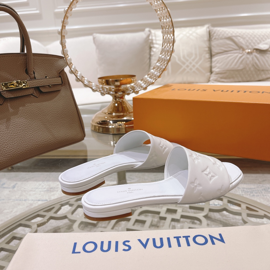 Louis Vuitton Revival Flat Mule     1A9P3T - EUR FASHION