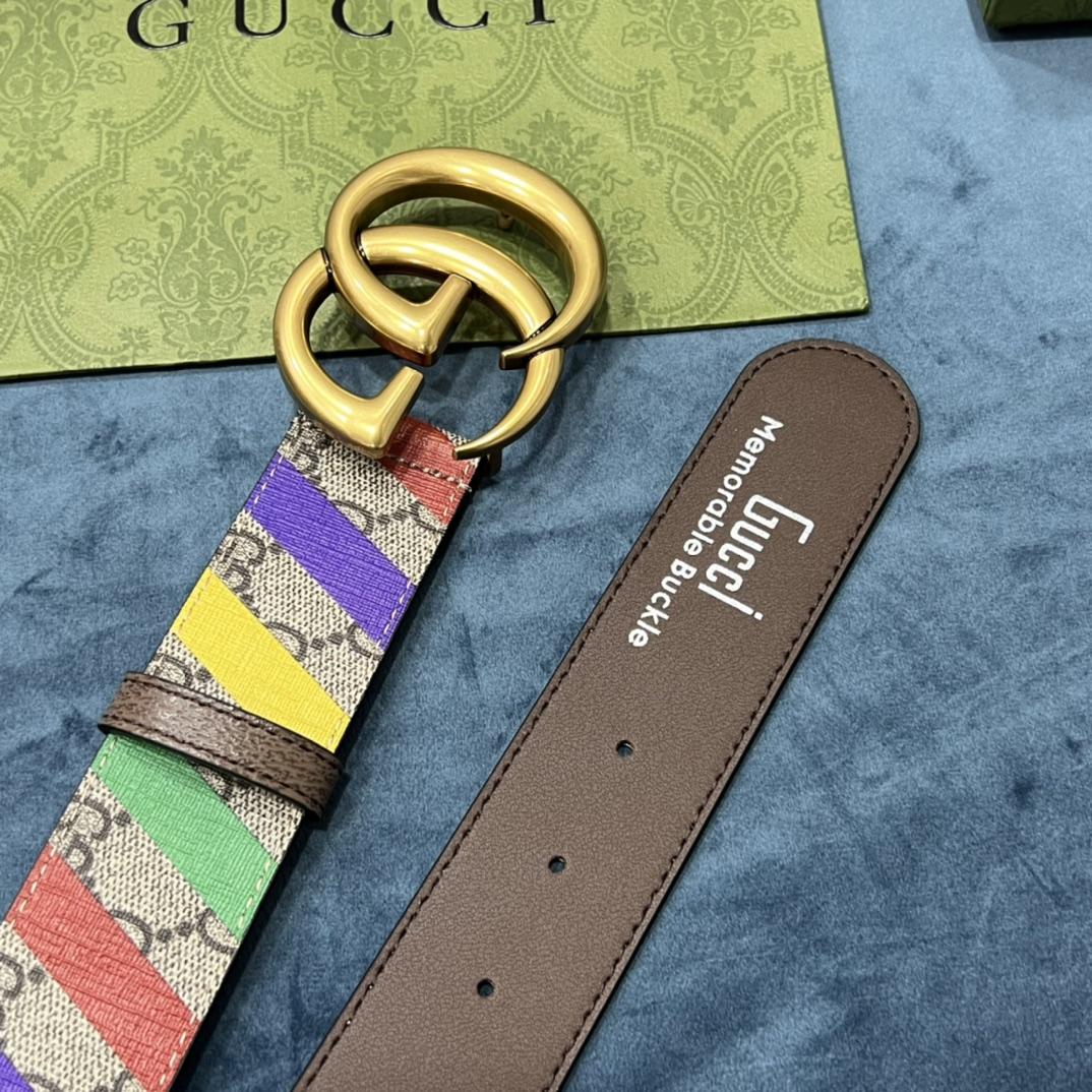 Gucci Criss-Cross Belt With Double G - EUR FASHION