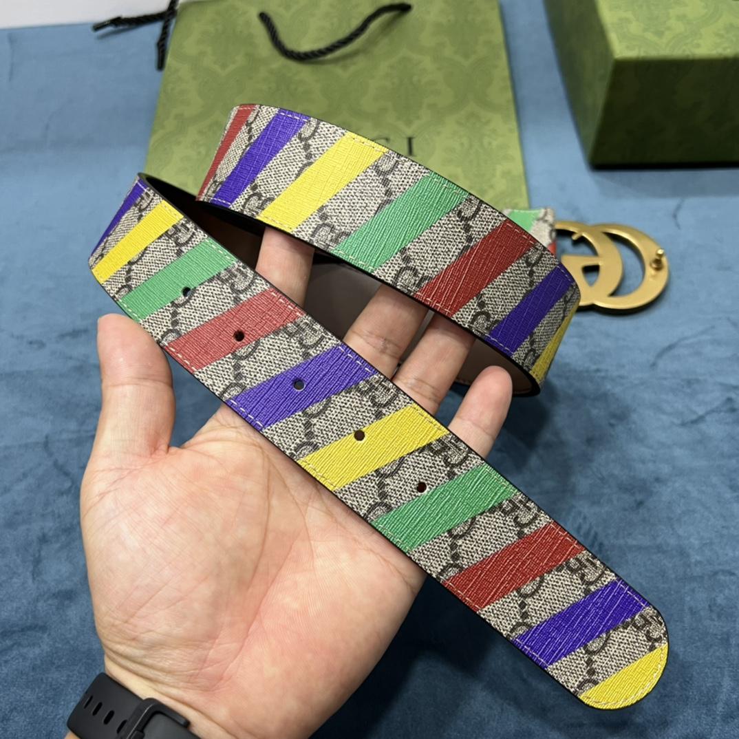 Gucci Criss-Cross Belt With Double G - EUR FASHION