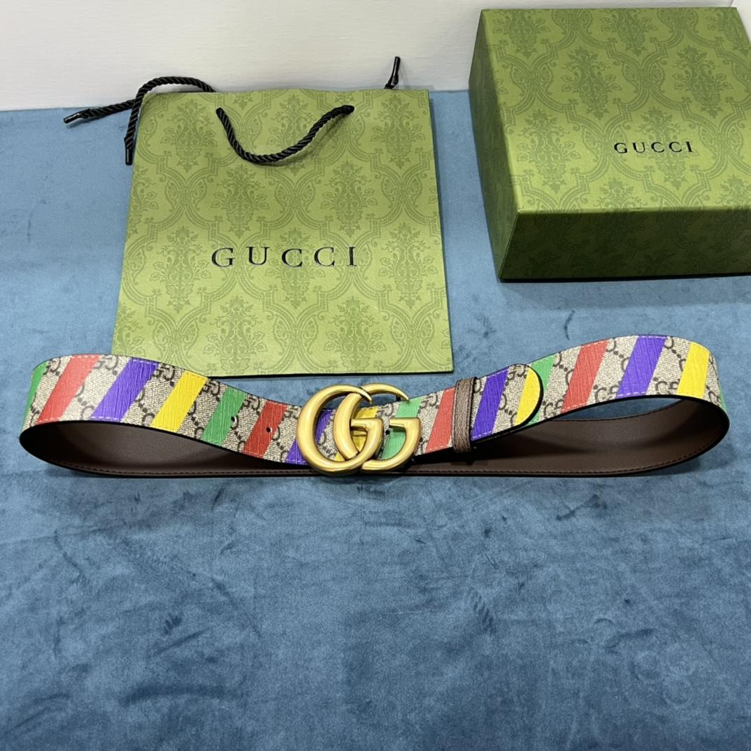 Gucci Criss-Cross Belt With Double G - EUR FASHION