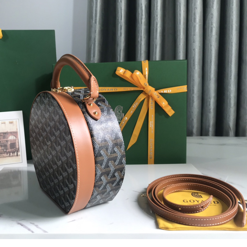Goyard The Alto Hatbox Trunk Bag(18-16.5-7cm) - EUR FASHION