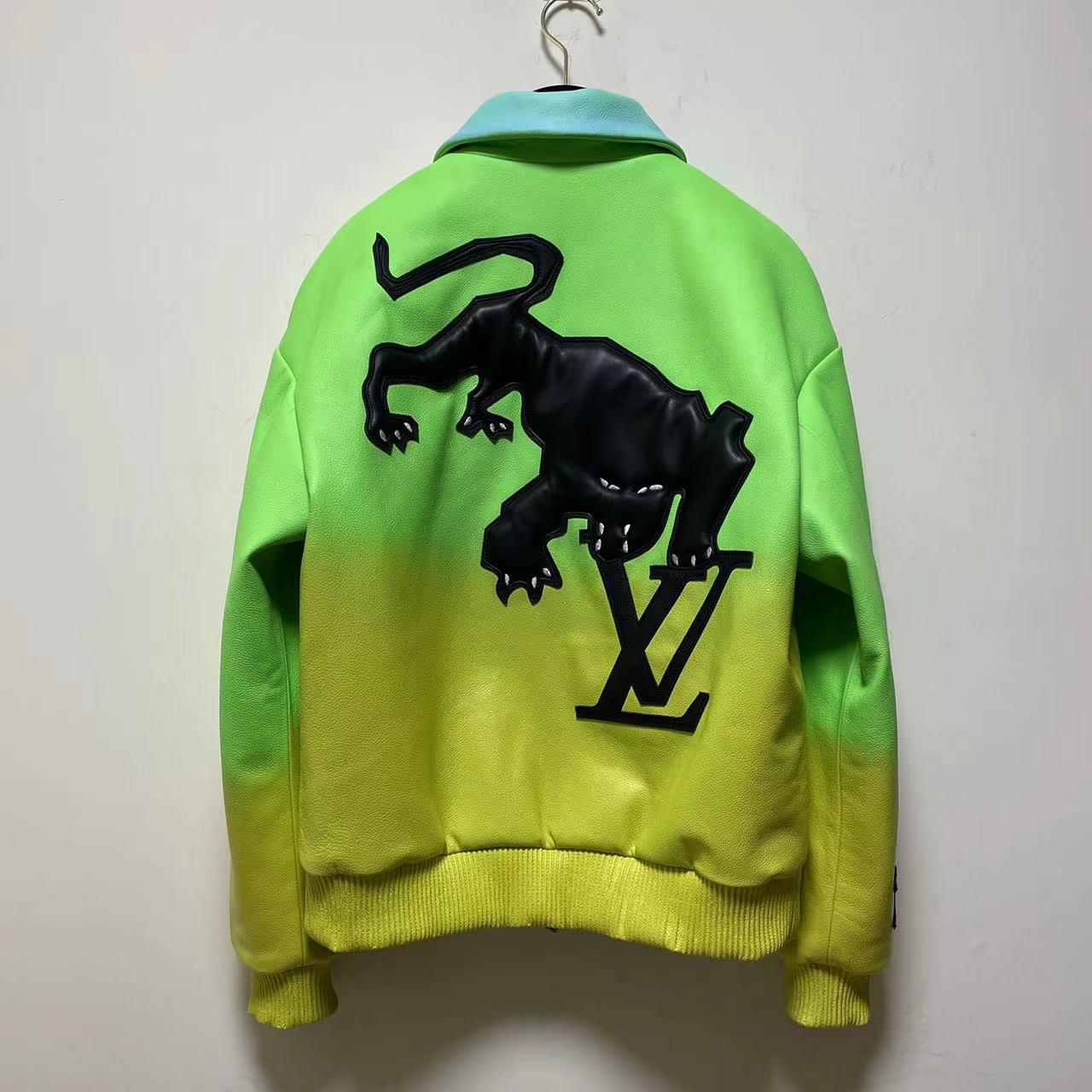 Louis Vuitton Fluo Gradient Leather Bomber    1A9UJ4 - EUR FASHION