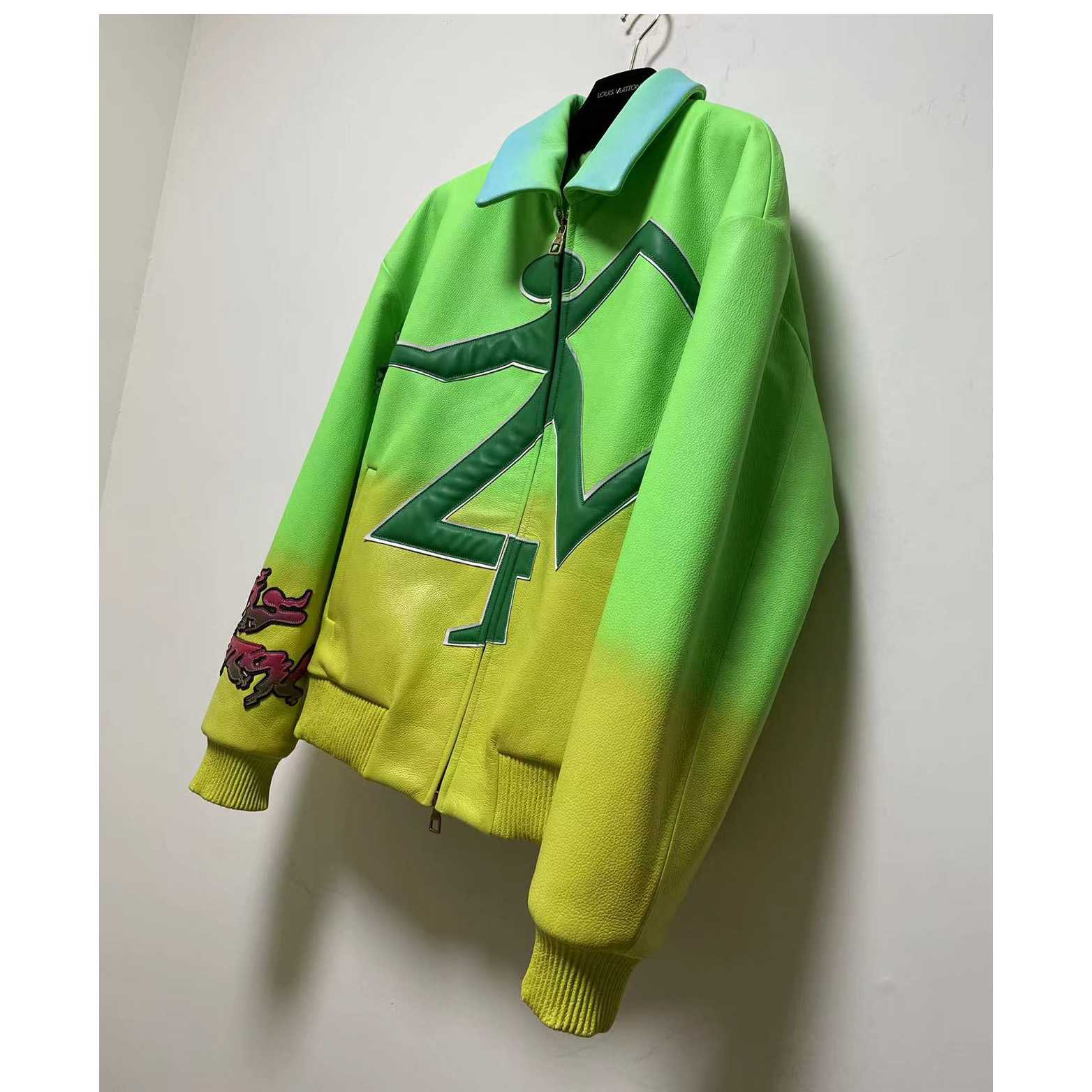 Louis Vuitton Fluo Gradient Leather Bomber    1A9UJ4 - EUR FASHION