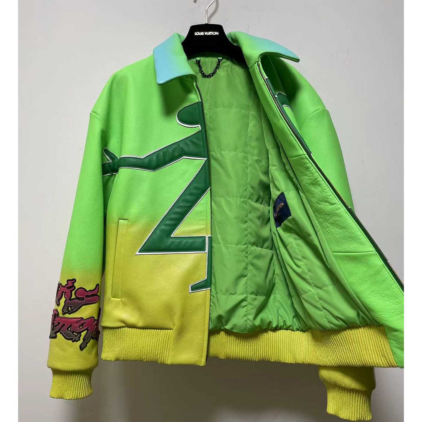 Louis Vuitton Fluo Gradient Leather Bomber    1A9UJ4 - EUR FASHION