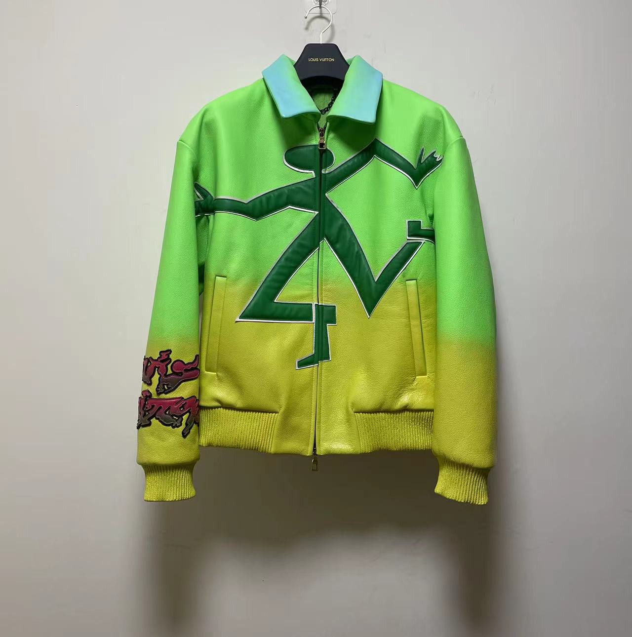 Louis Vuitton Fluo Gradient Leather Bomber    1A9UJ4 - EUR FASHION