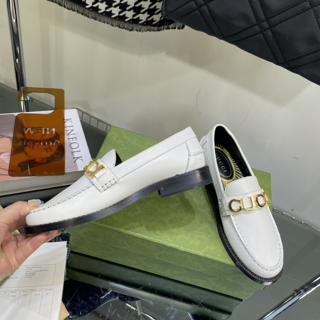 Gucci Women's Gucci Leather Loafer - EUR FASHION