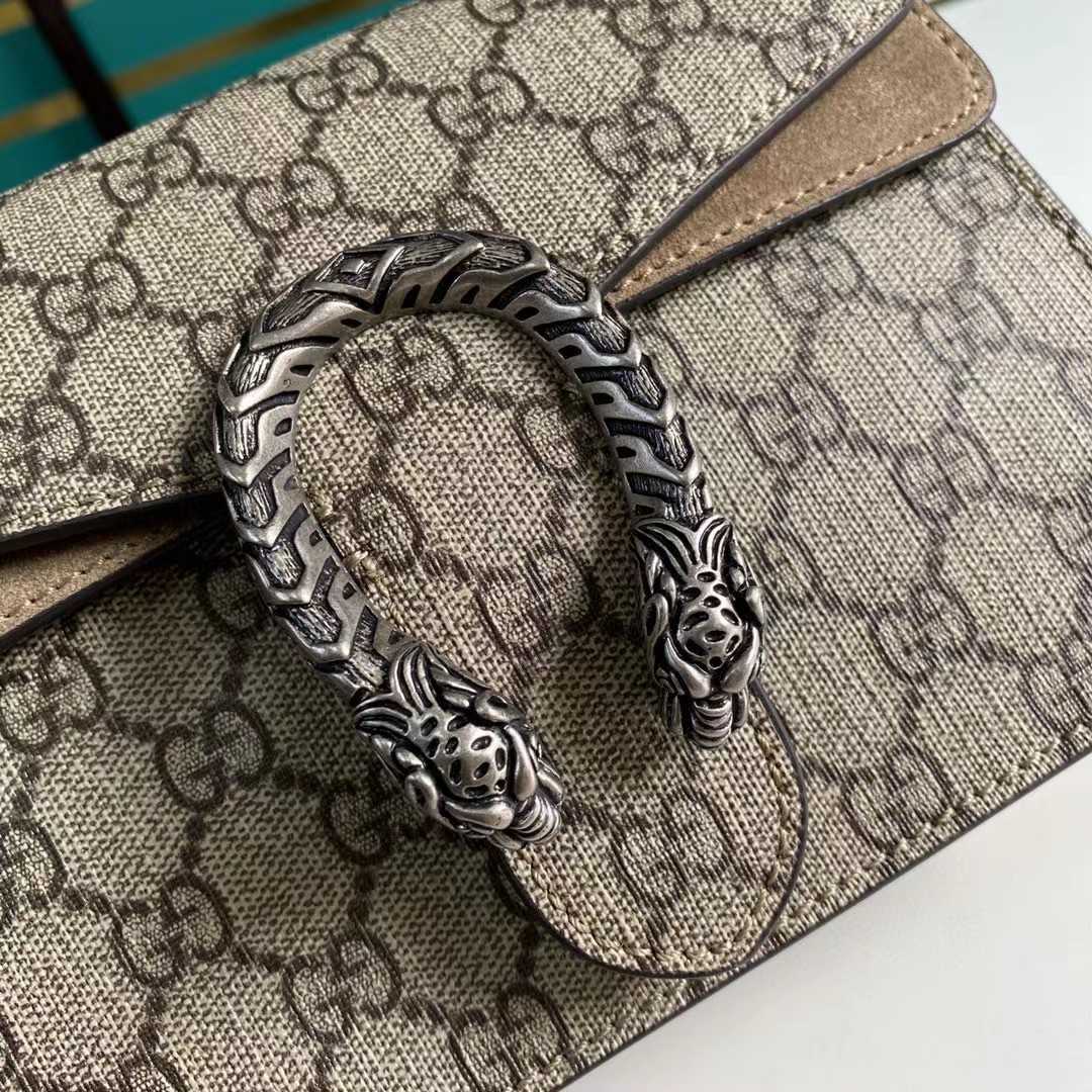 Gucci Dionysus GG Supreme Mini Bag(20-15.5-5cm) - EUR FASHION