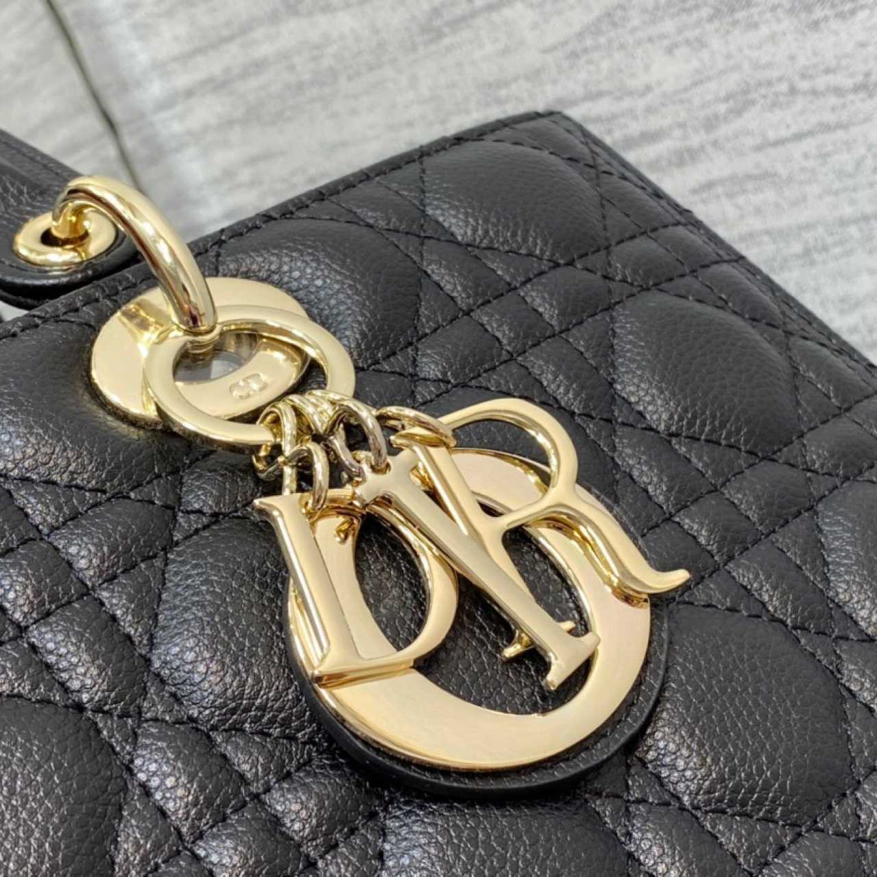 Dior Large Lady Dior Bag   (32-12-24cm)M0567 - EUR FASHION