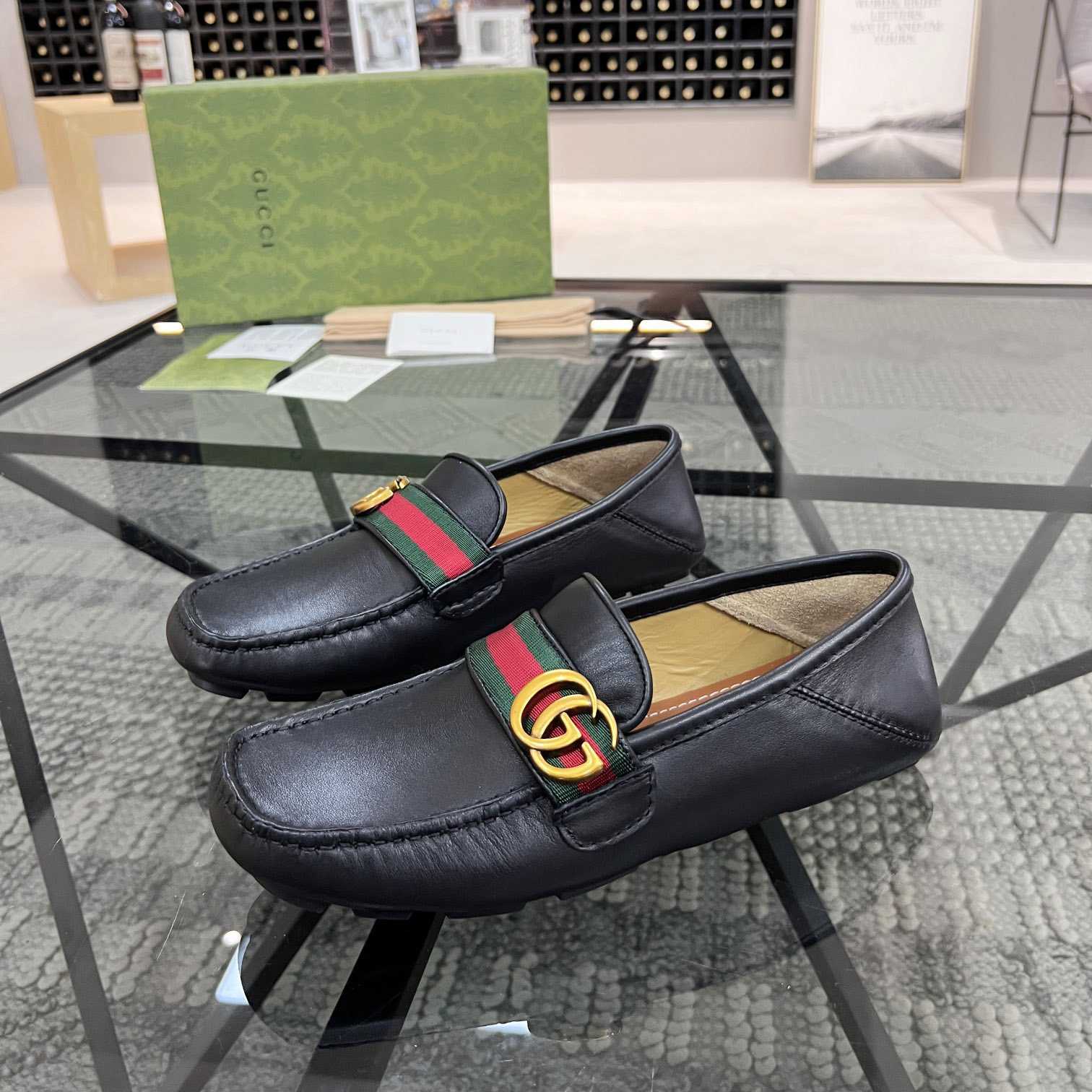 Gucci Men's Loafer With Interlocking G(upon uk size) - EUR FASHION