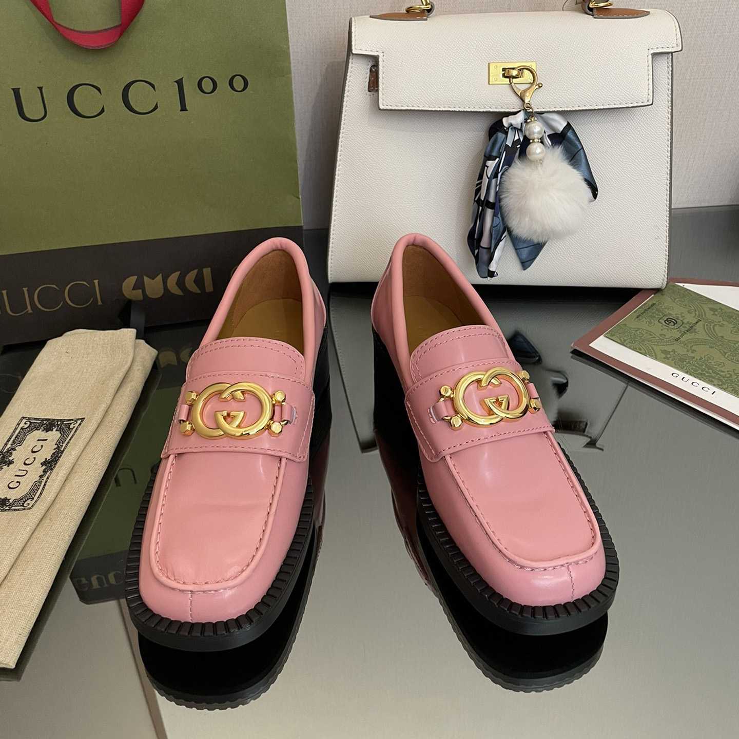 Gucci Women's Loafer With Interlocking G - EUR FASHION