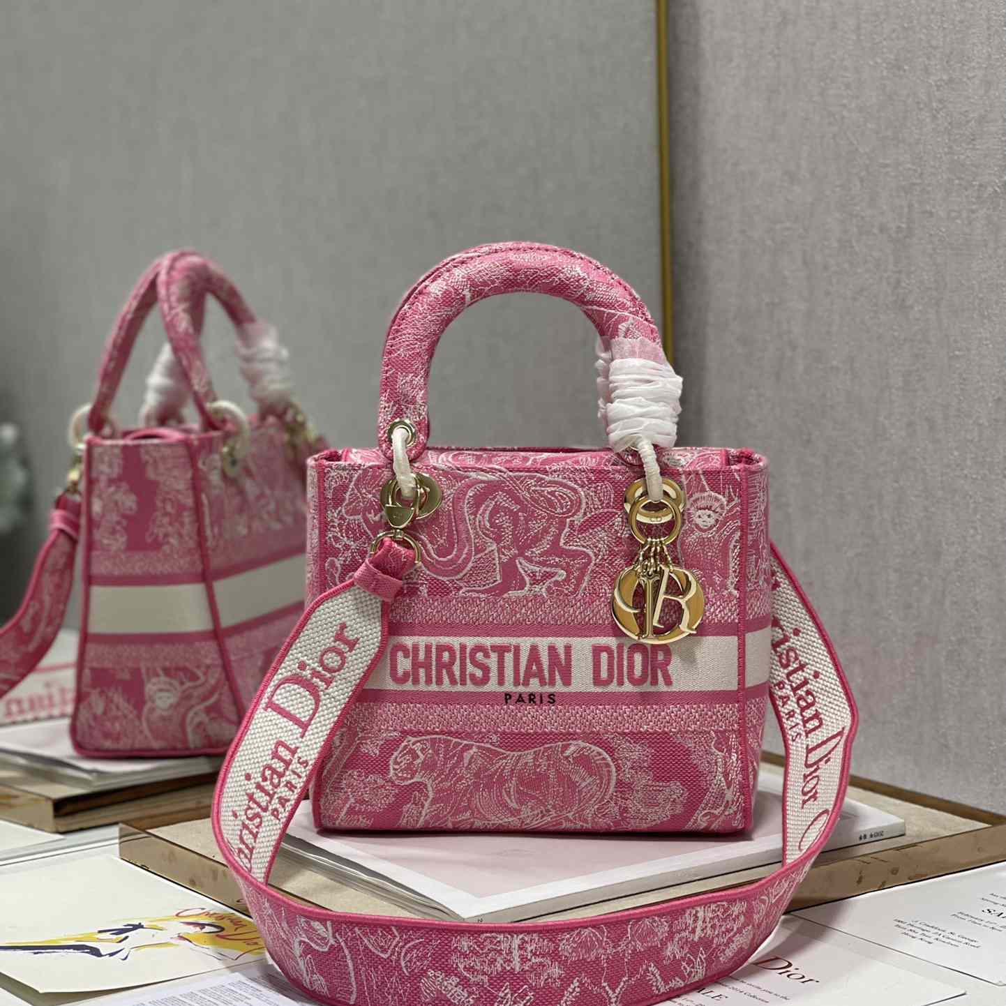 Dior Medium Lady D-Lite Bag(24-20-11cm) - EUR FASHION