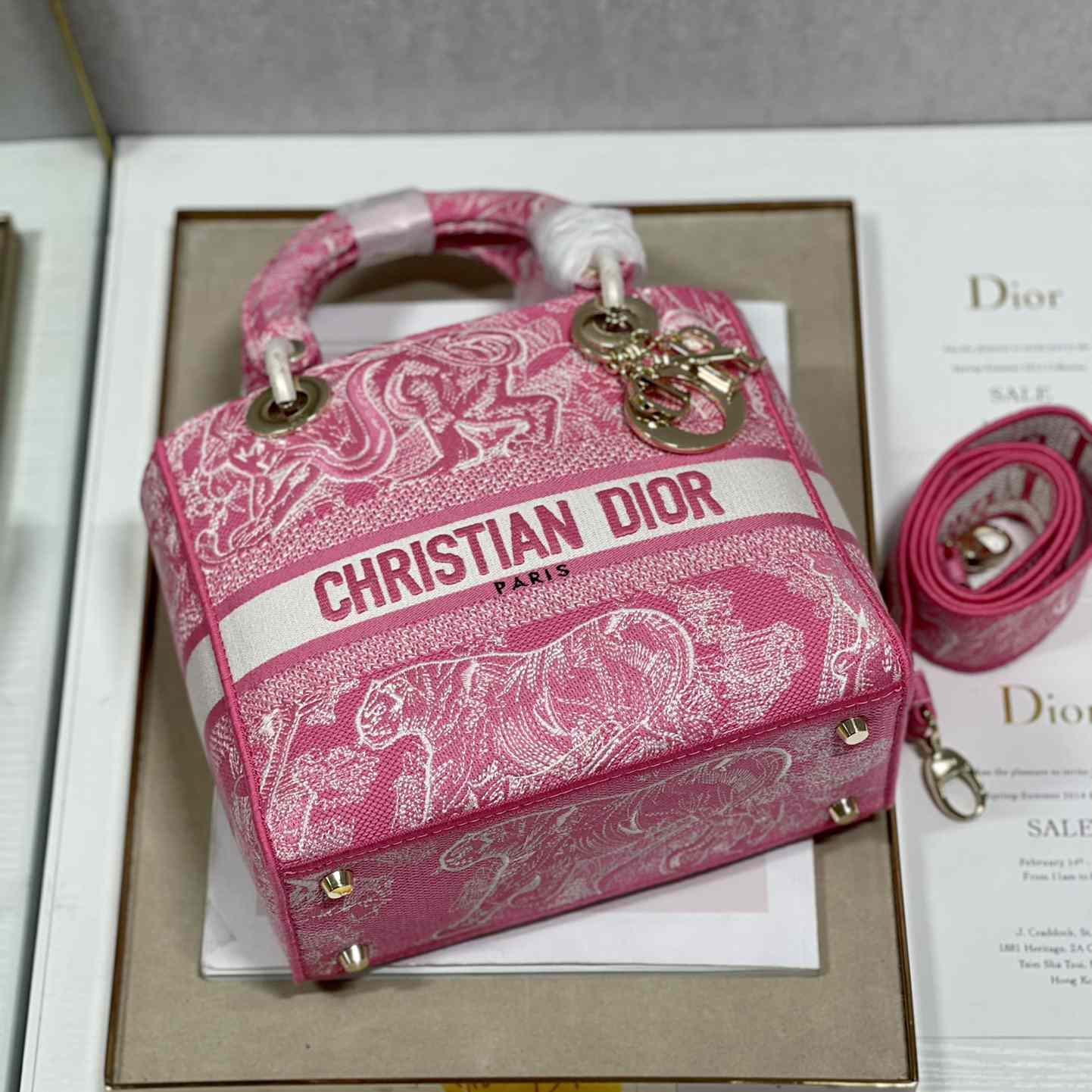 Dior Medium Lady D-Lite Bag(24-20-11cm) - EUR FASHION