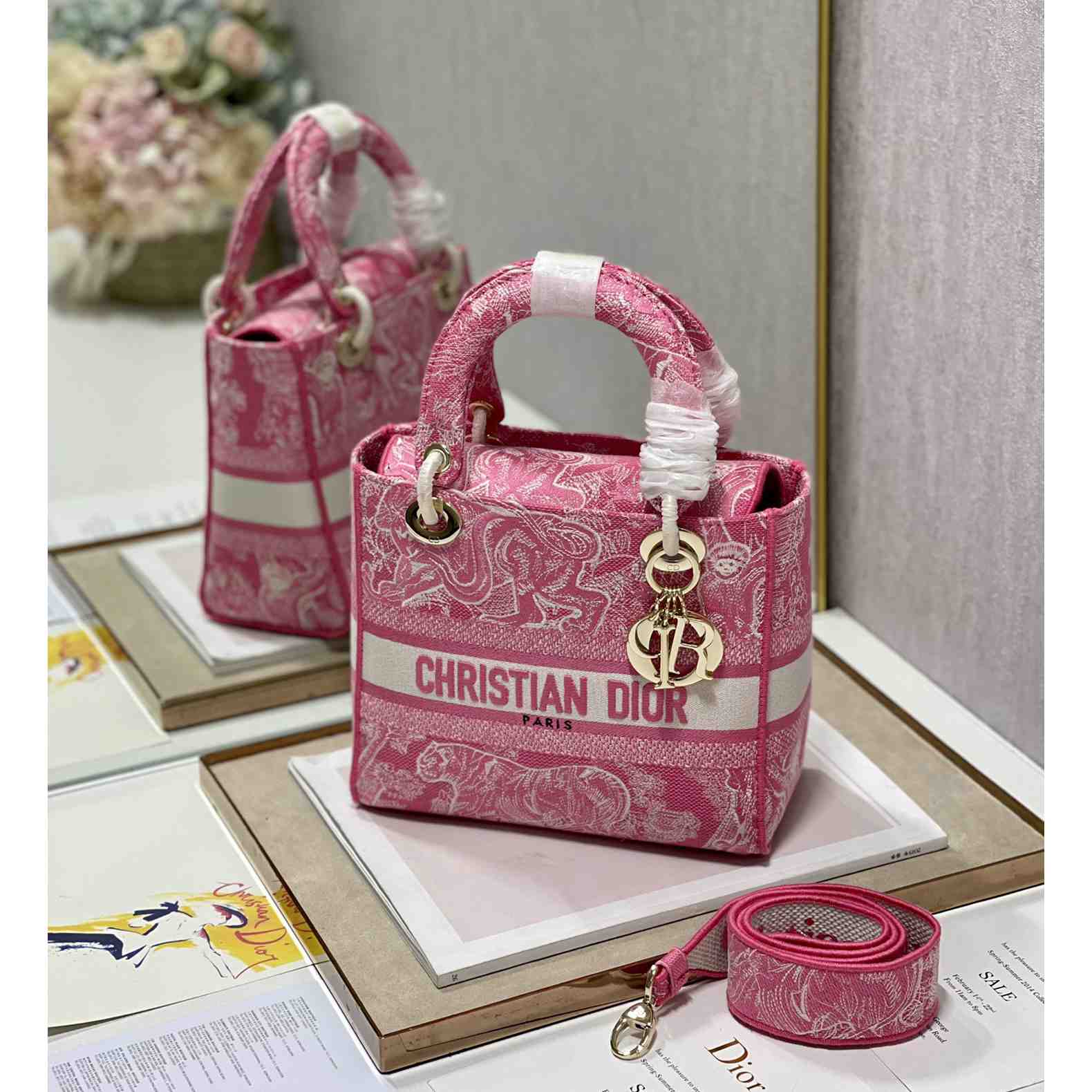 Dior Medium Lady D-Lite Bag(24-20-11cm) - EUR FASHION