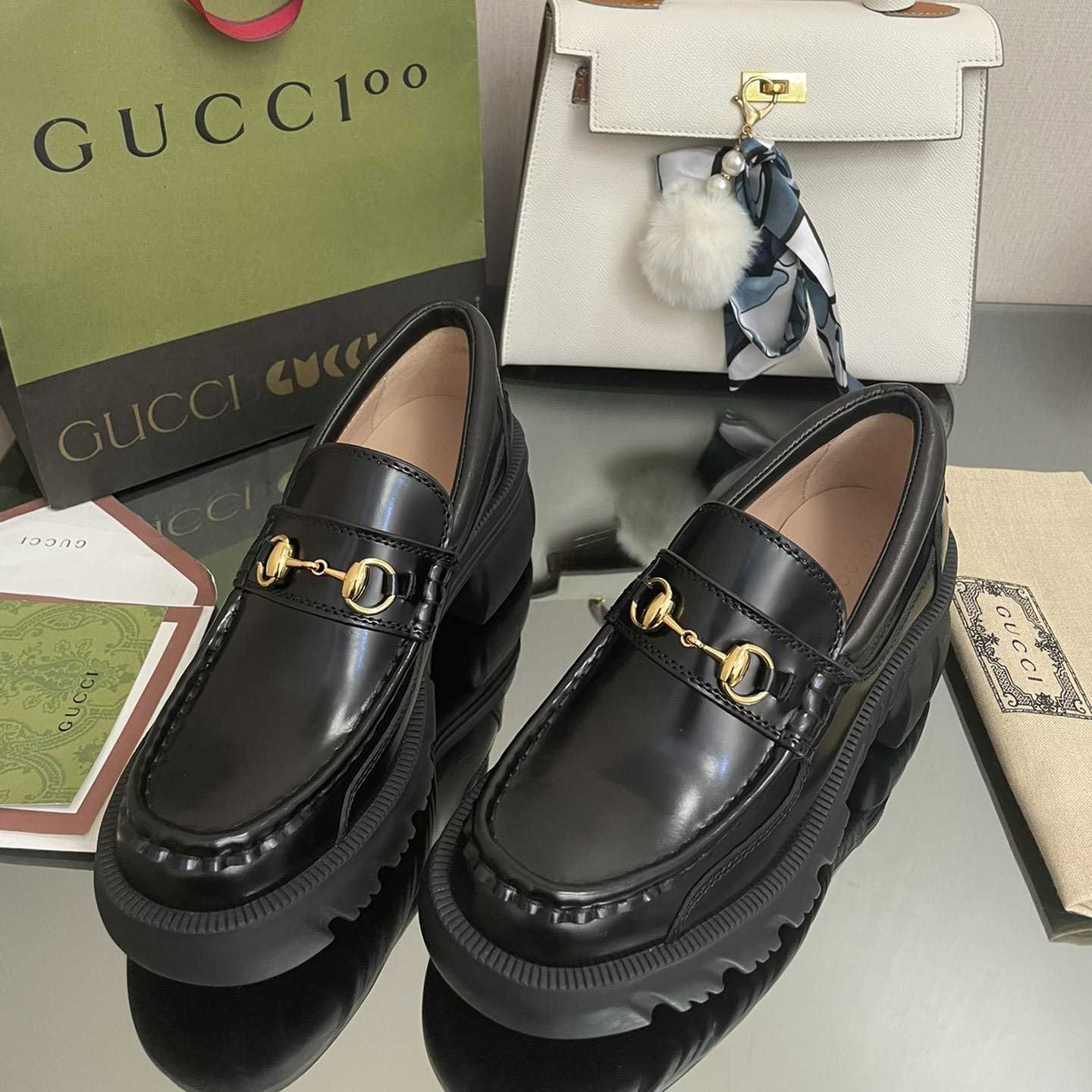 Gucci Women's Loafer With Horsebit - EUR FASHION