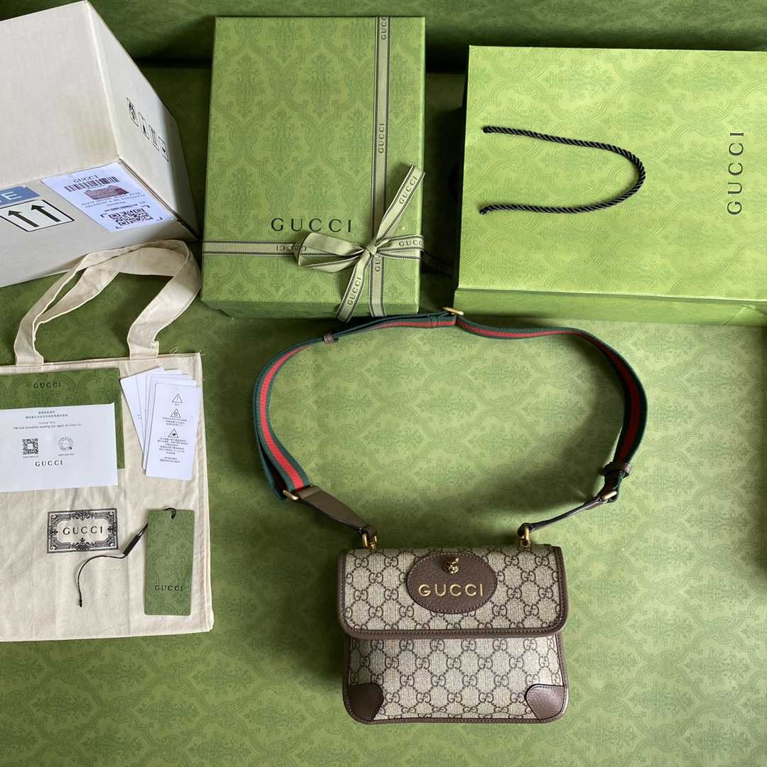 Gucci Neo Vintage Small Messenger Bag(22-16.5-4cm) - EUR FASHION