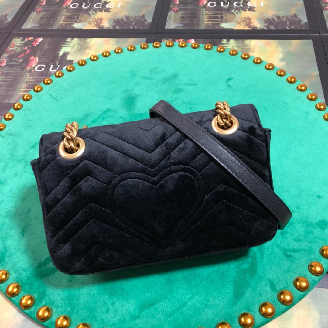 Gucci GG Marmont Mini Shoulder Bag(22-13-6cm) - EUR FASHION