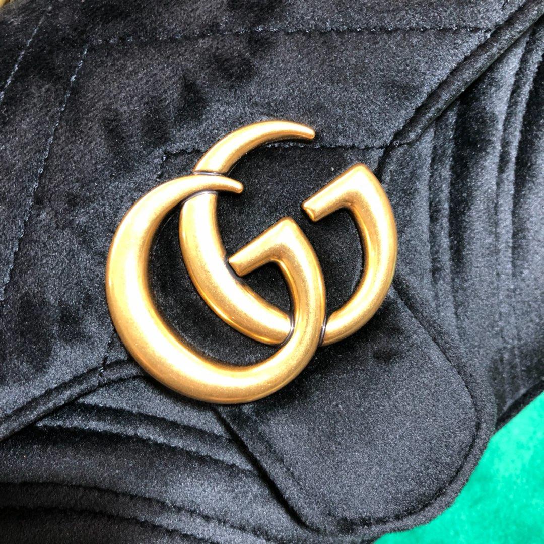 Gucci GG Marmont Mini Shoulder Bag(22-13-6cm) - EUR FASHION