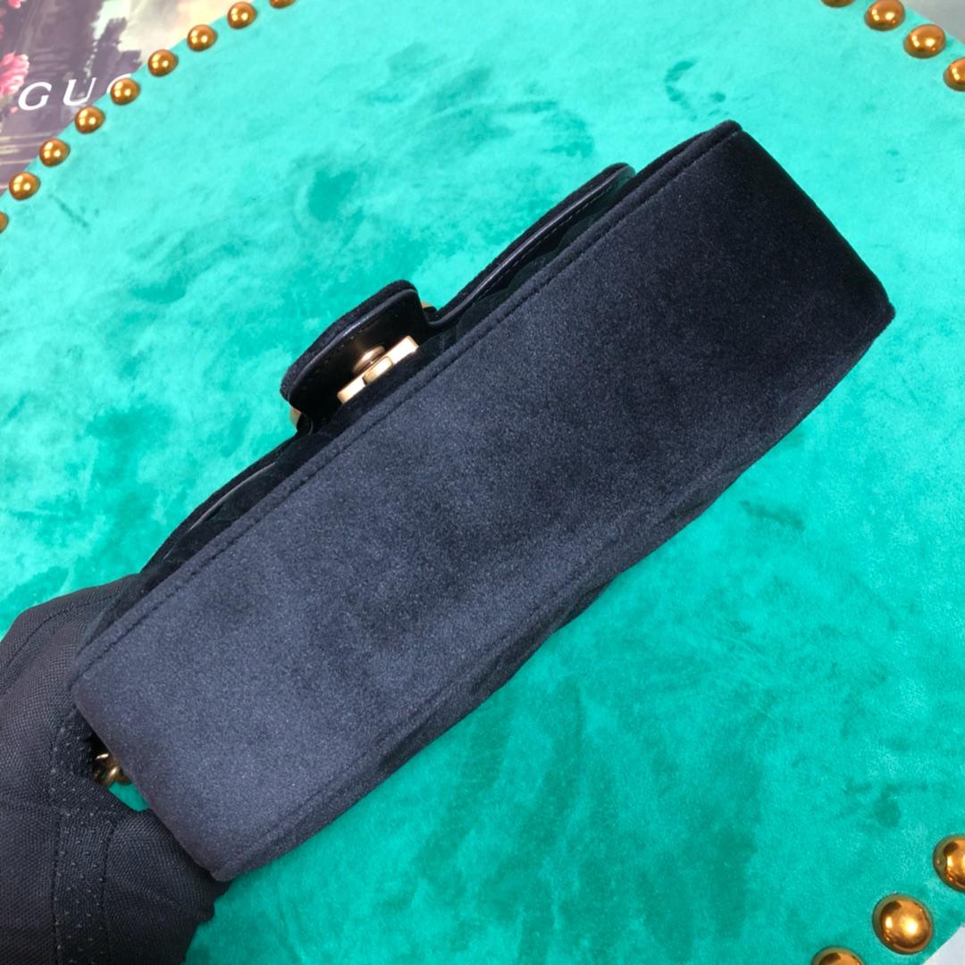 Gucci GG Marmont Mini Shoulder Bag(22-13-6cm) - EUR FASHION