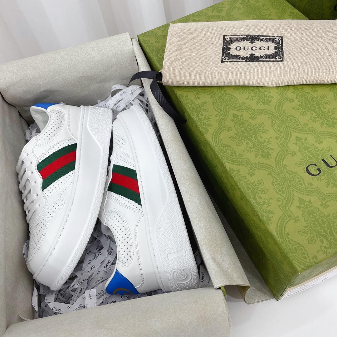 Gucci Sneaker With Web(Upon UK Size) - EUR FASHION