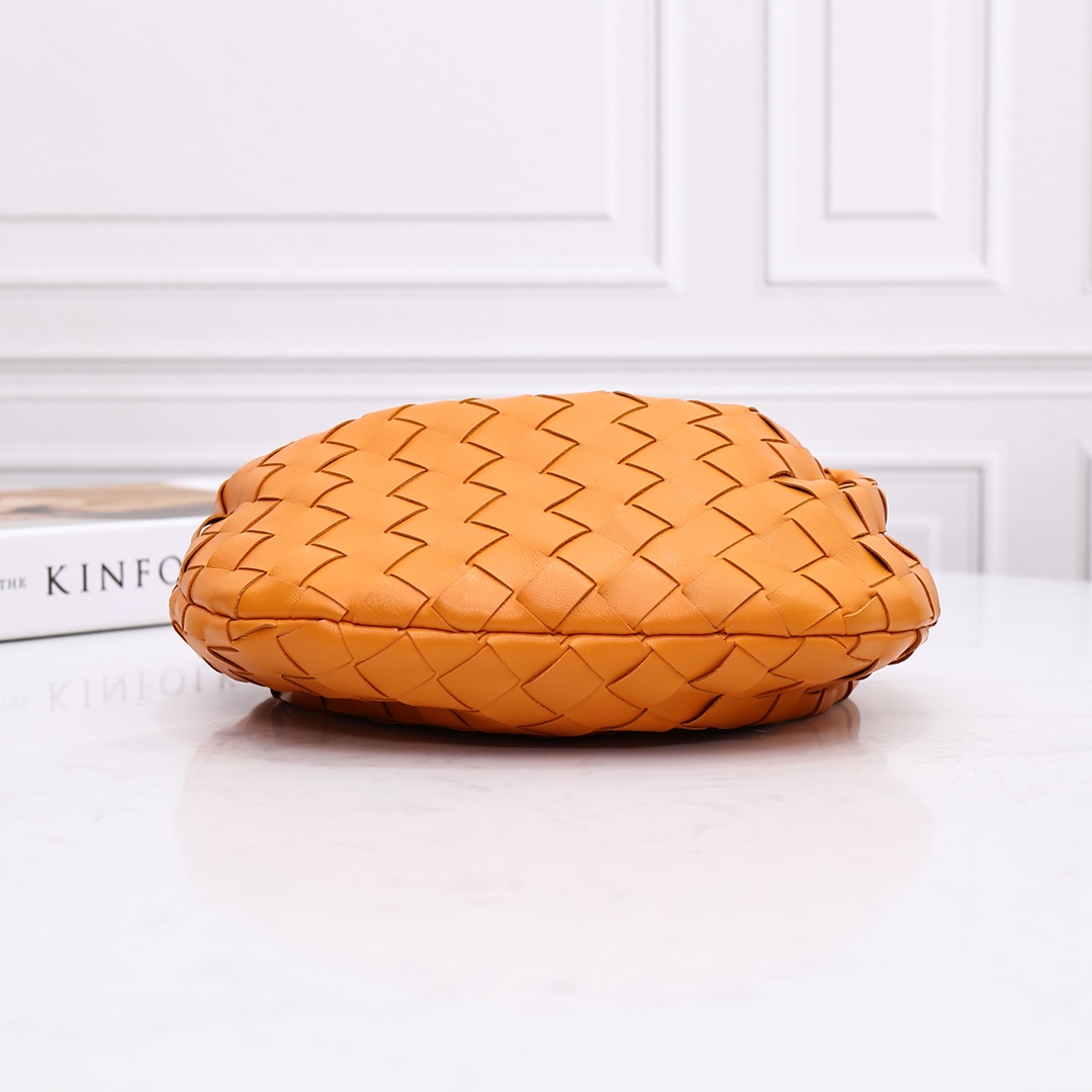 Bottega Veneta Mini Jodie Leather Top Handle Bag(28-23-8cm) - EUR FASHION