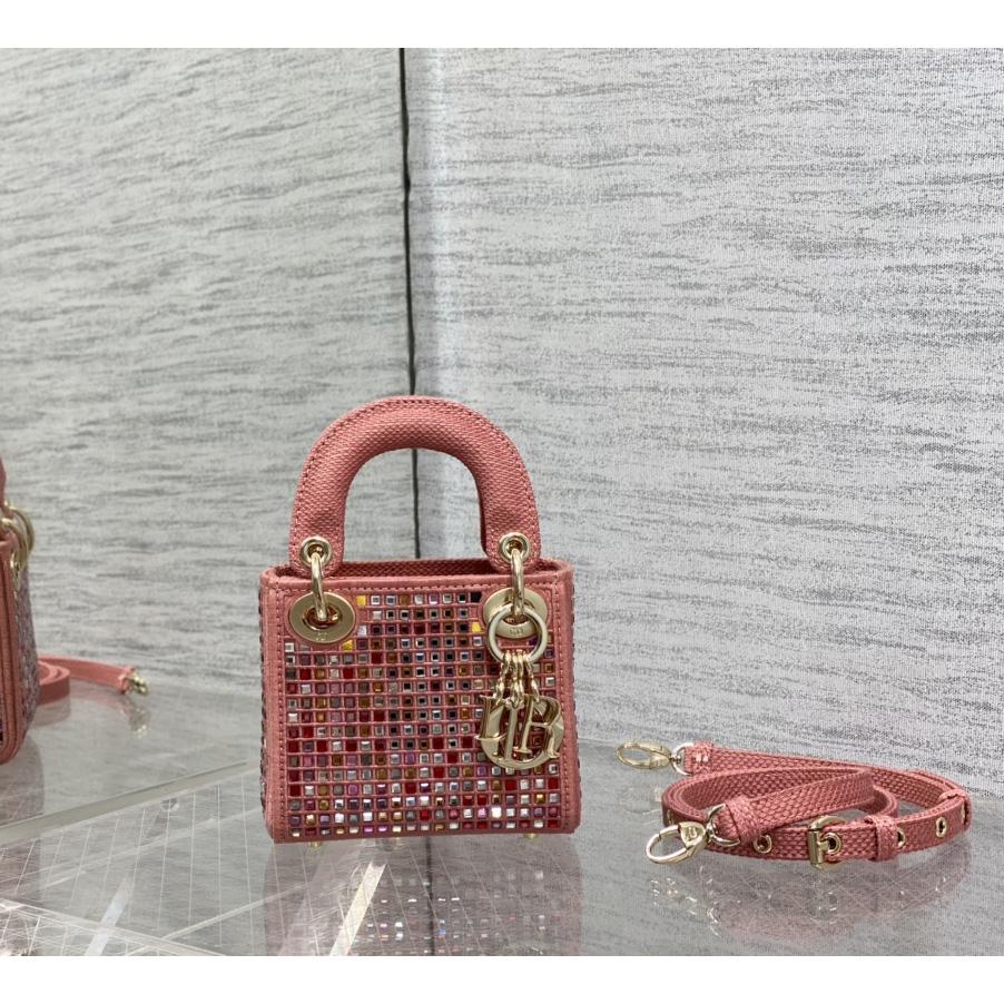 Dior Micro Lady Dior Bag(12-10-5cm) - EUR FASHION