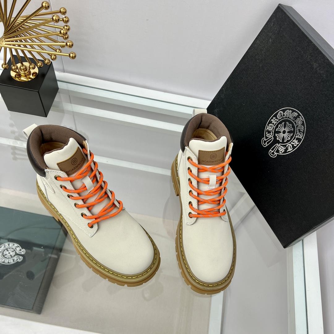 Timberland x Chrome Heart Classic Leather Boots - EUR FASHION