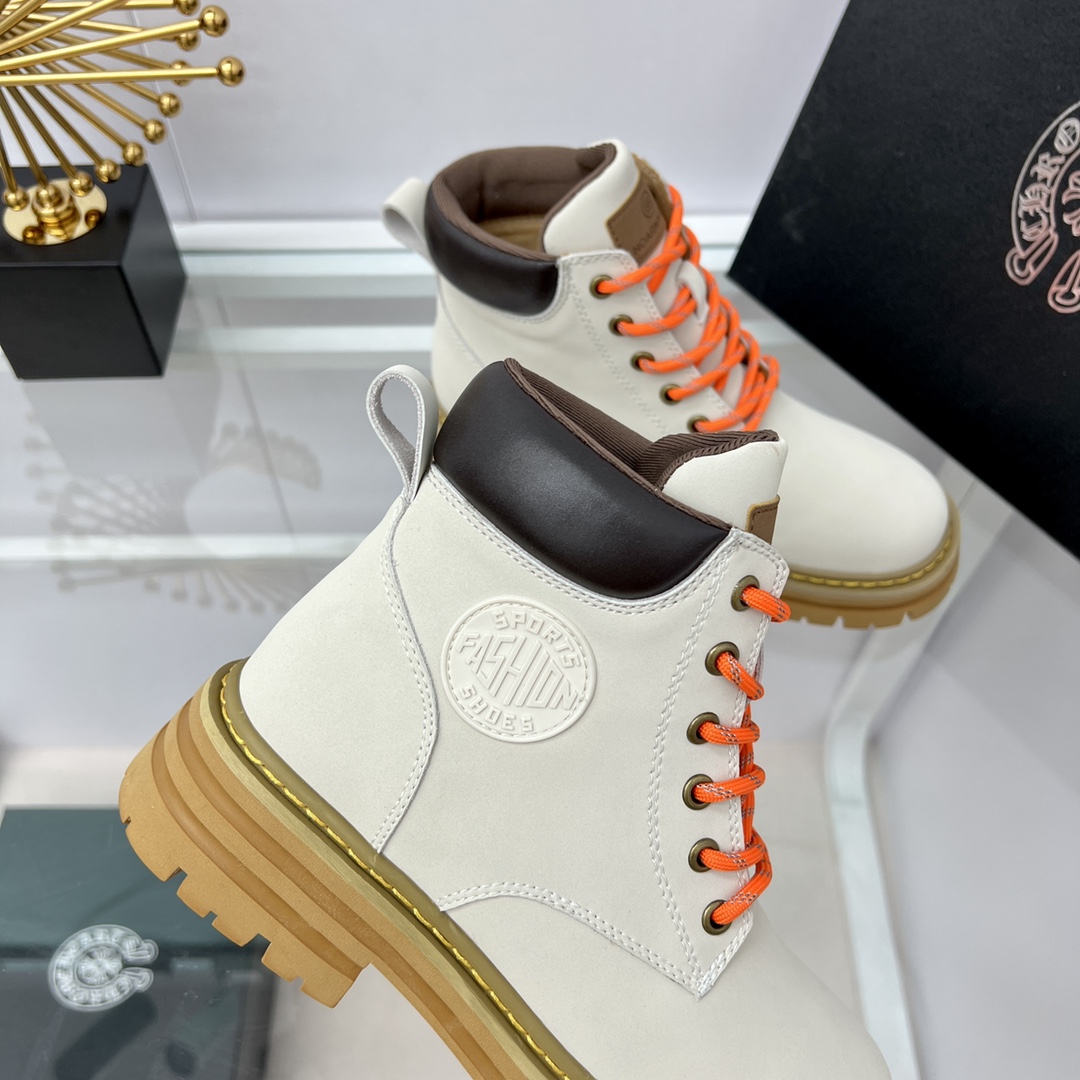 Timberland x Chrome Heart Classic Leather Boots - EUR FASHION