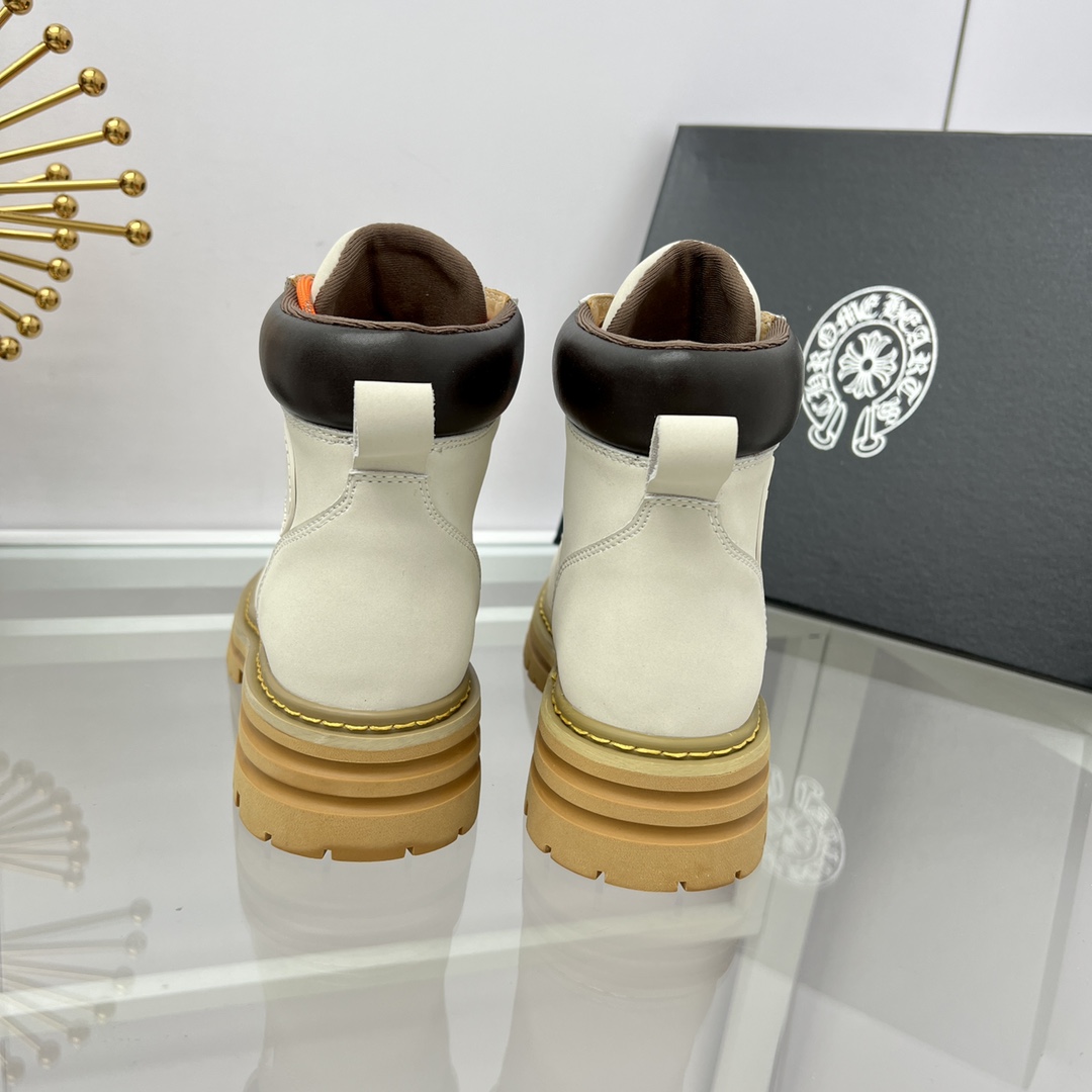 Timberland x Chrome Heart Classic Leather Boots - EUR FASHION