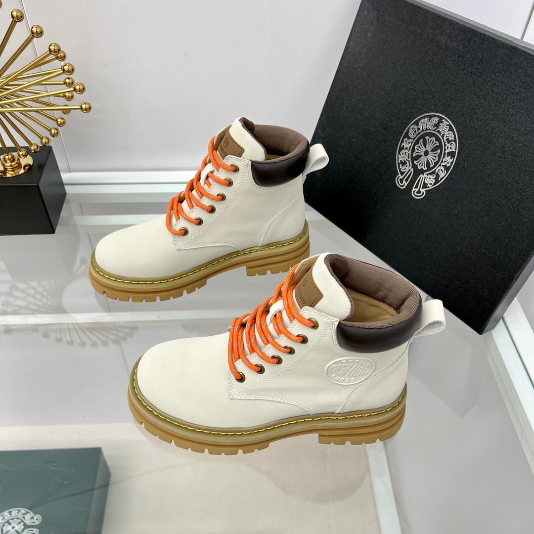 Timberland x Chrome Heart Classic Leather Boots - EUR FASHION