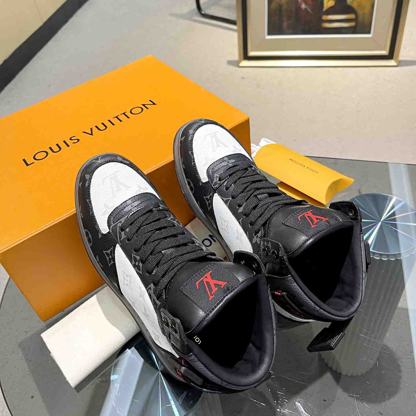 Louis Vuitton Rivoli Sneaker Boot     - EUR FASHION