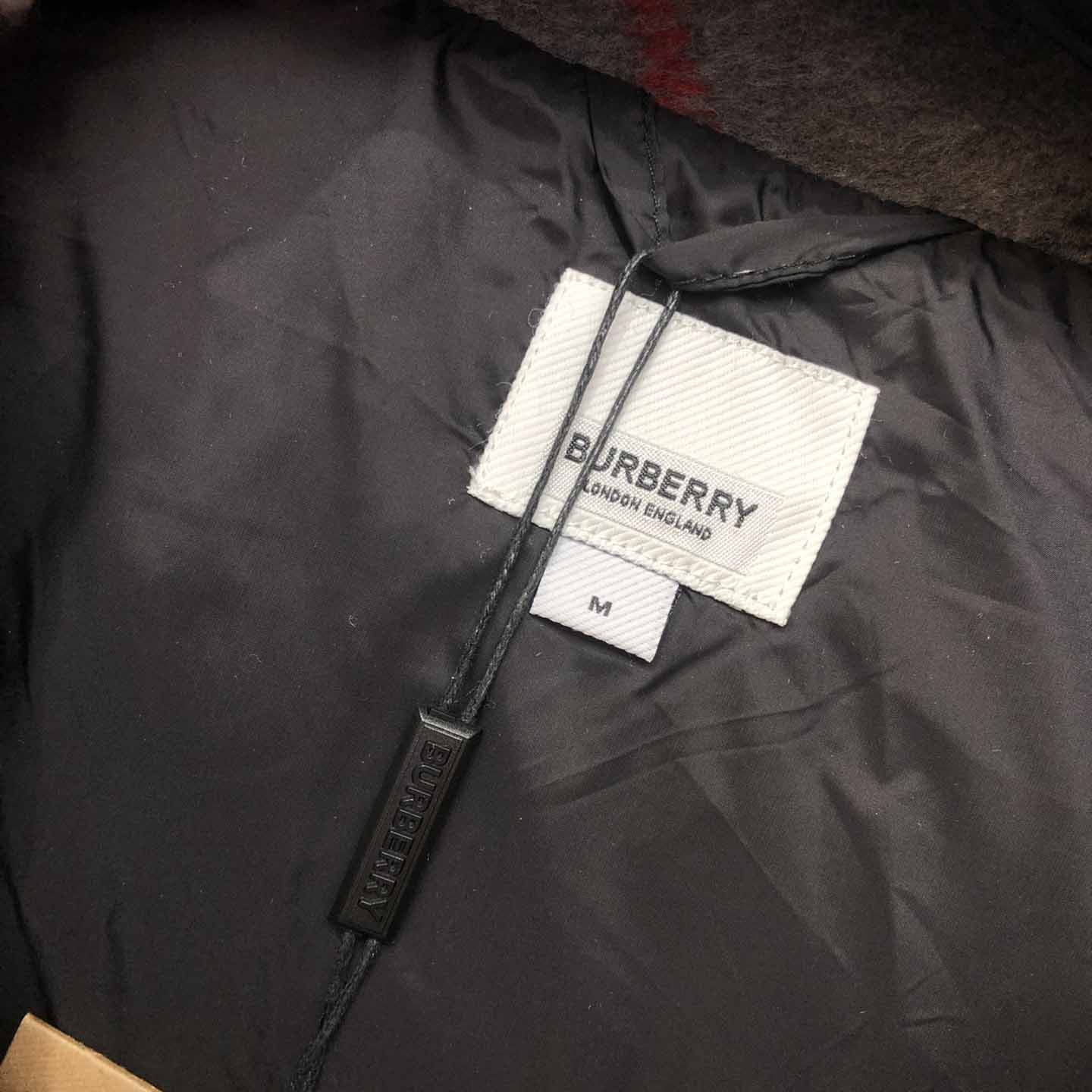 Burberry Logo Appliqué Nylon Puffer Coat - EUR FASHION
