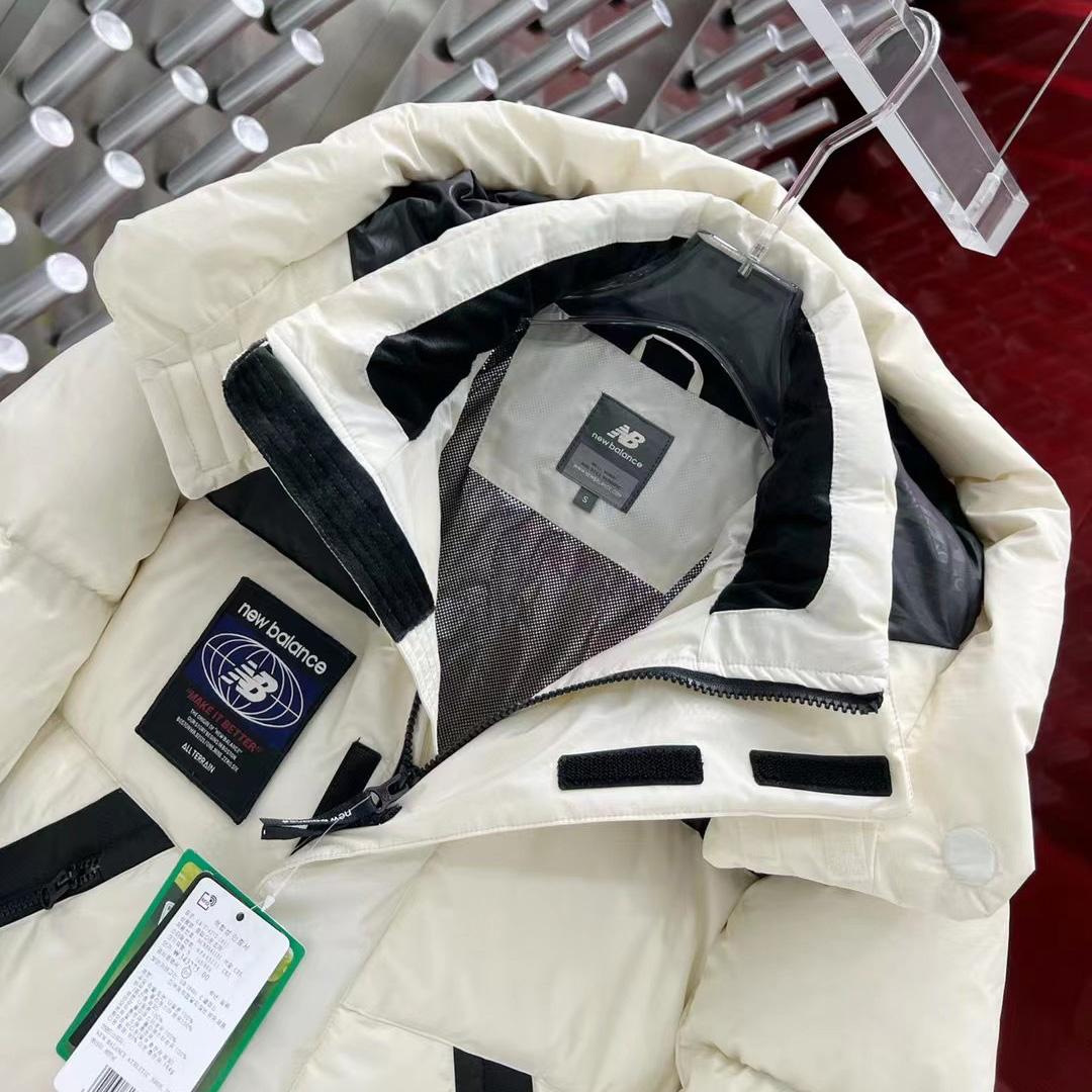 New Balance Hooded Puffer Short Down Jacket - EUR FASHION