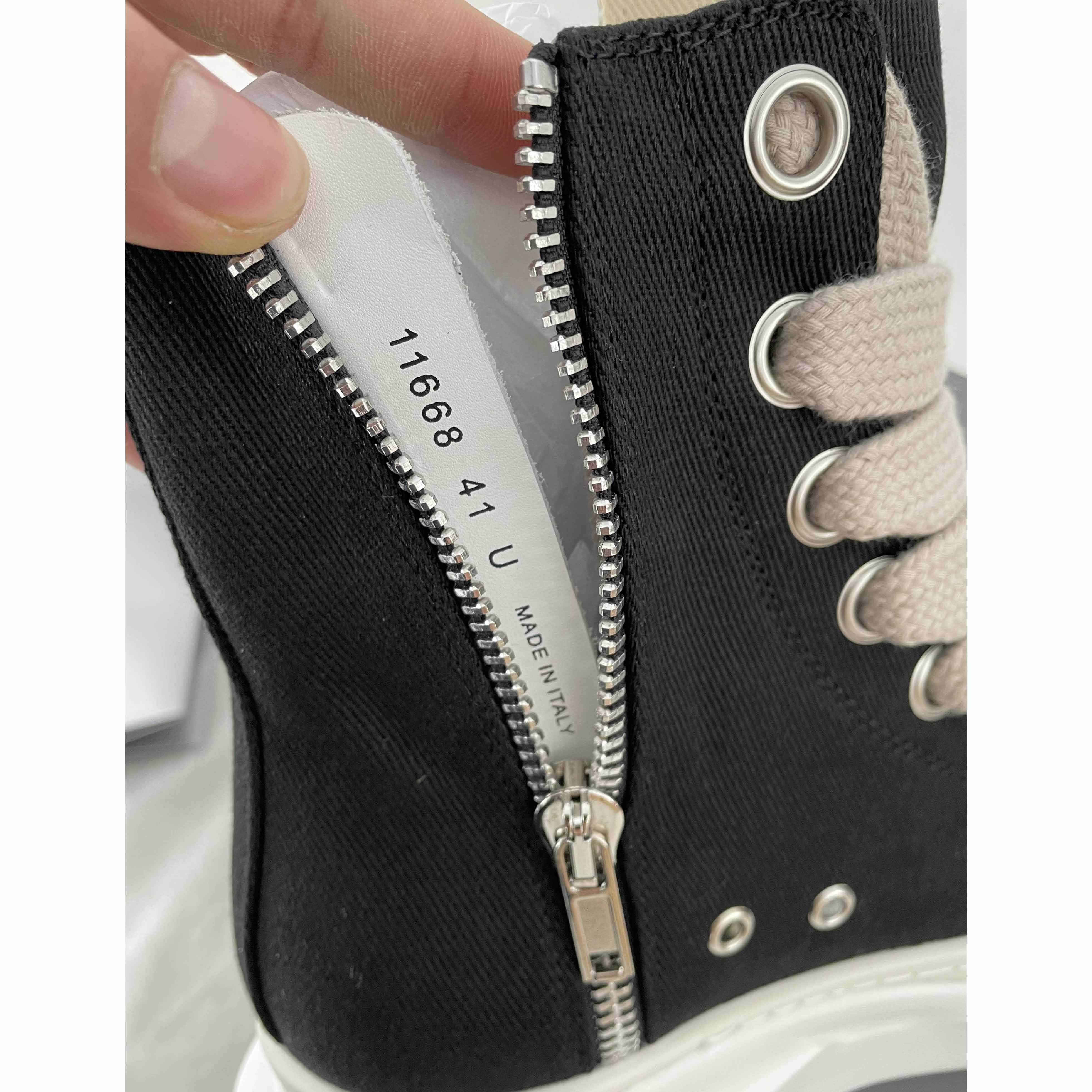 Rick Owens High Top Sneakers - EUR FASHION