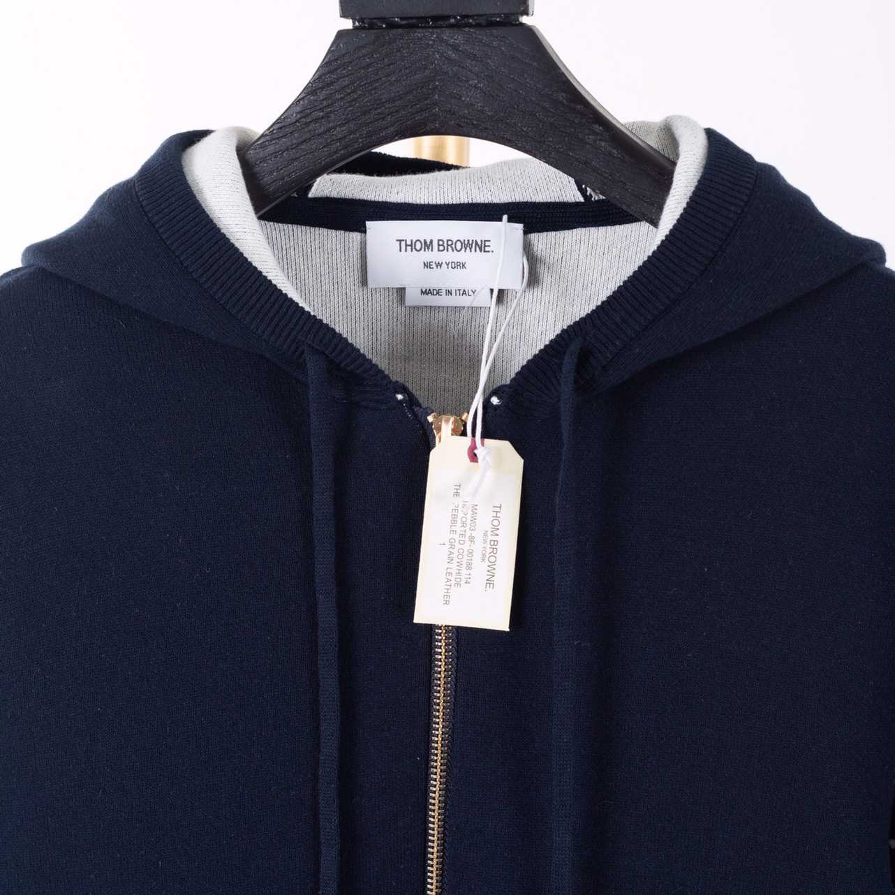 Thom Browne Hector Zip Hoodie - EUR FASHION