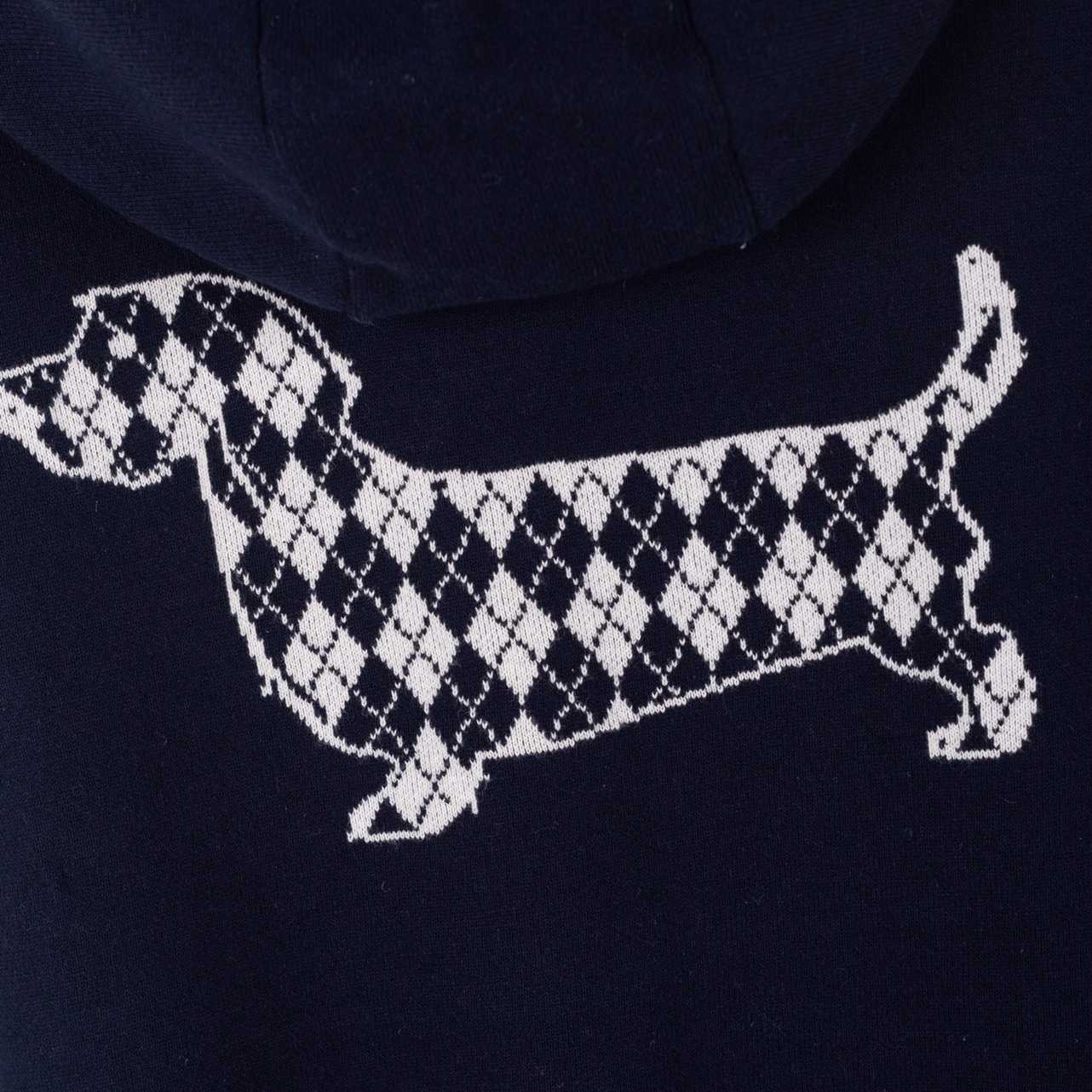 Thom Browne Hector Zip Hoodie - EUR FASHION
