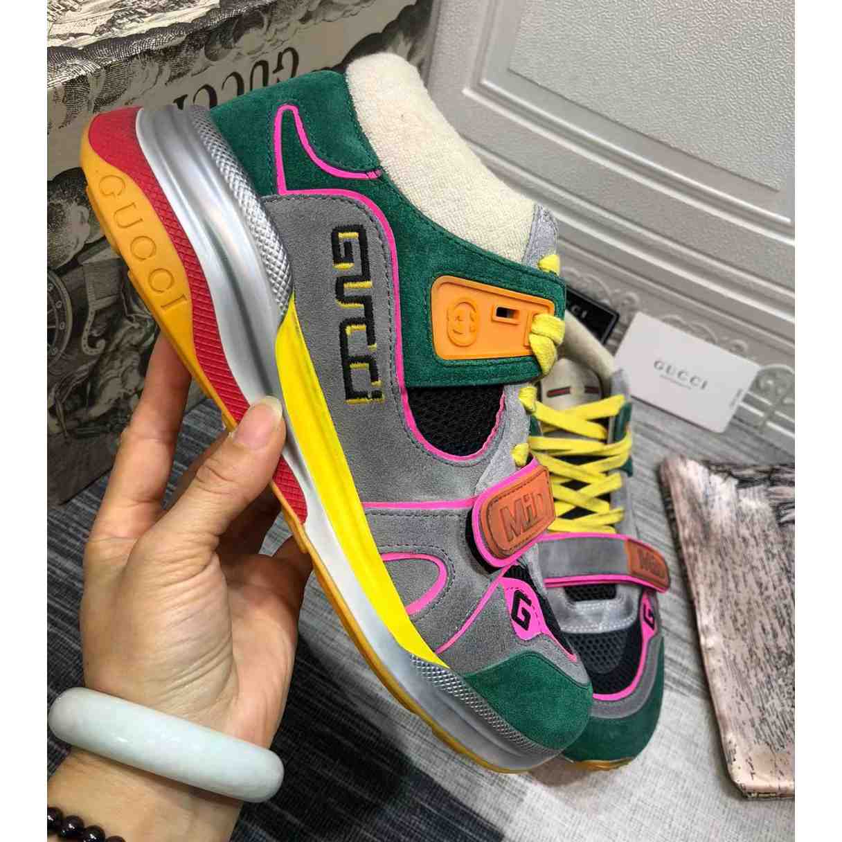 Gucci Athletic Sneakers(Upon UK Size) - EUR FASHION