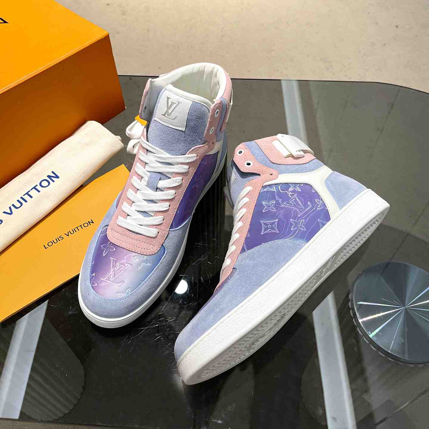 Louis Vuitton Rivoli Sneaker Boot     - EUR FASHION