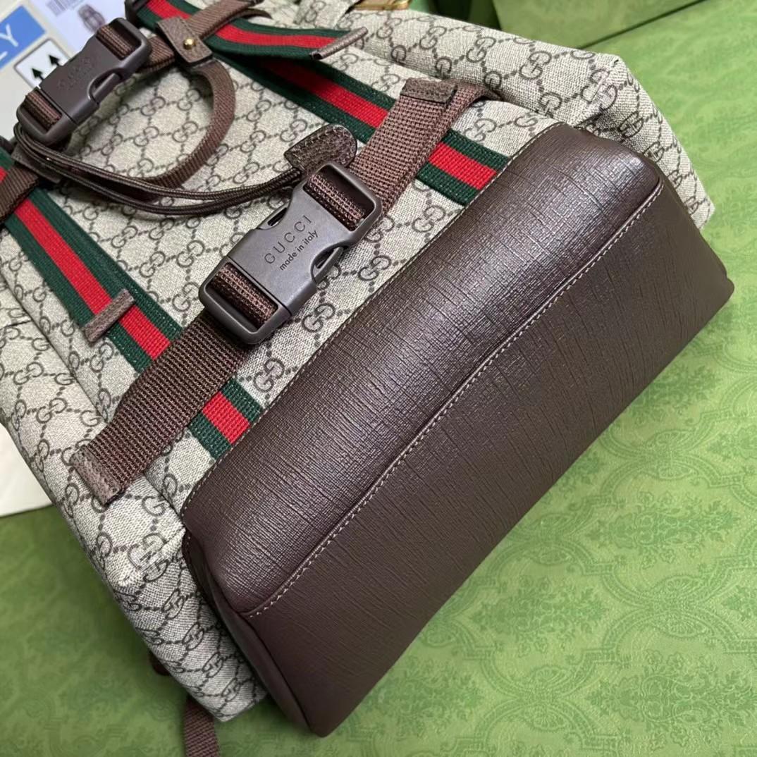 Gucci GG Skateboard Backpack With Web - EUR FASHION