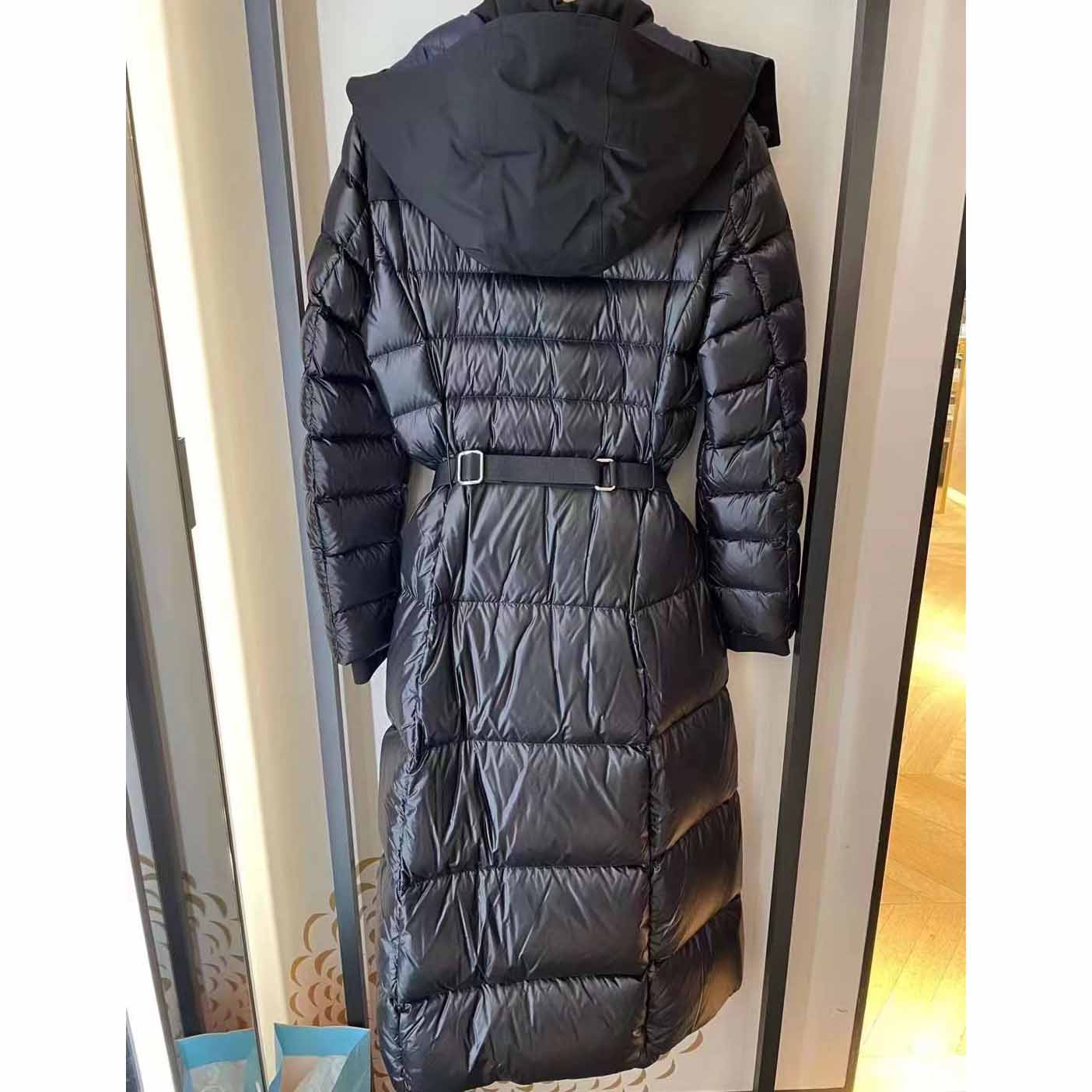 Burberry Contrast Hood Nylon Puffer Coat - EUR FASHION