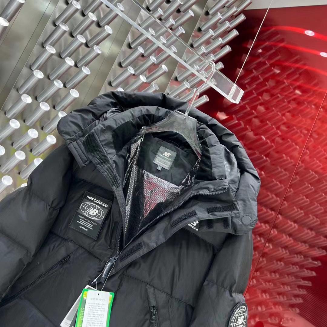 New Balance Hooded Puffer Short Down Jacket - EUR FASHION