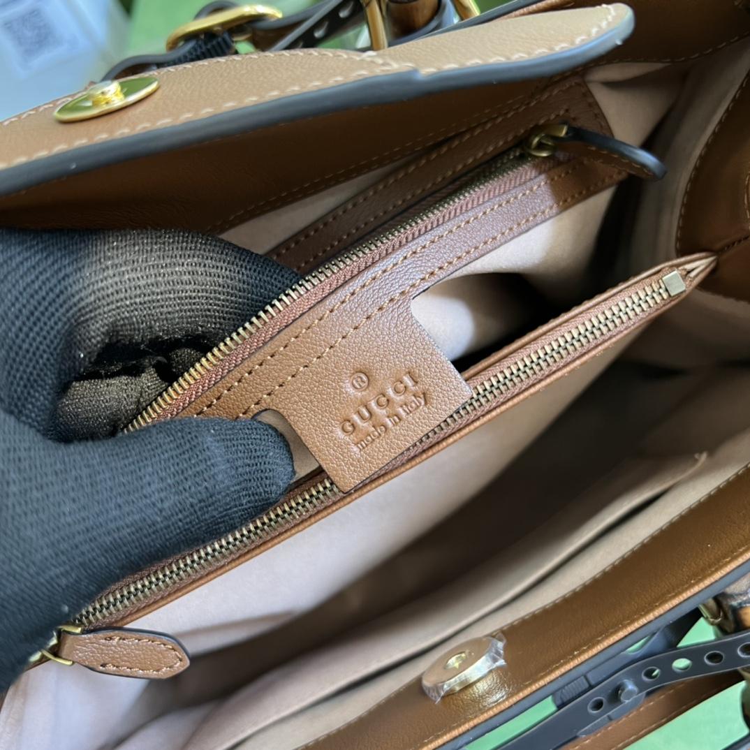 Gucci Diana Medium Top Handle Bag(35-30-14cm) - EUR FASHION