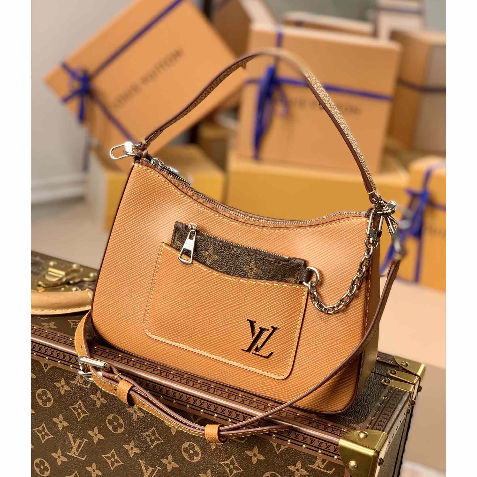 Louis Vuitton Marelle Handbag(25-15-8cm)   M80794 - EUR FASHION