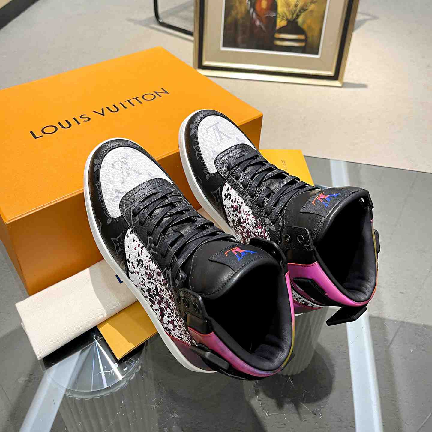 Louis Vuitton Rivoli Sneaker Boot     - EUR FASHION