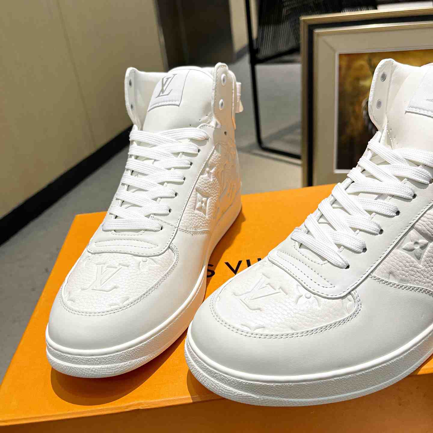 Louis Vuitton Rivoli Sneaker Boot     - EUR FASHION