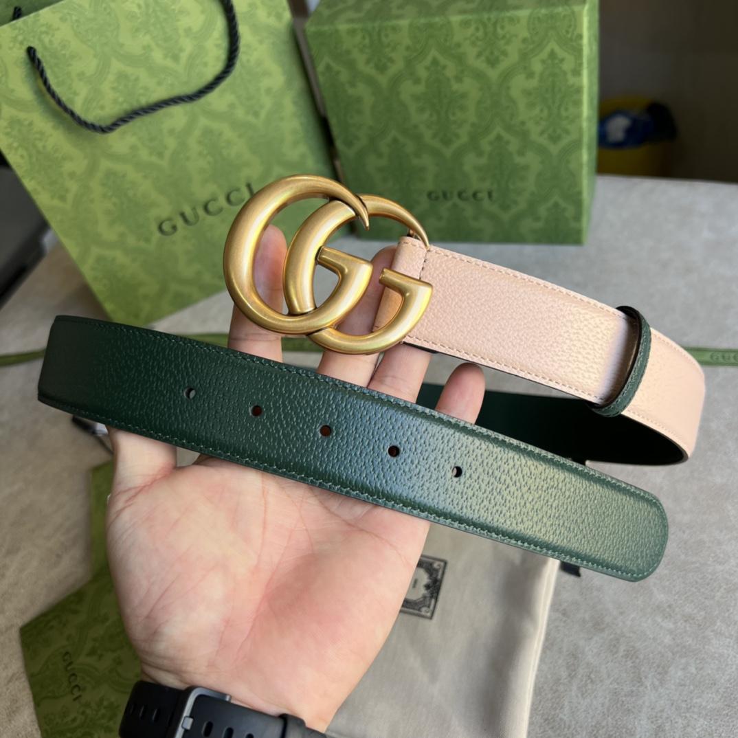 Gucci Belt With Double G - EUR FASHION