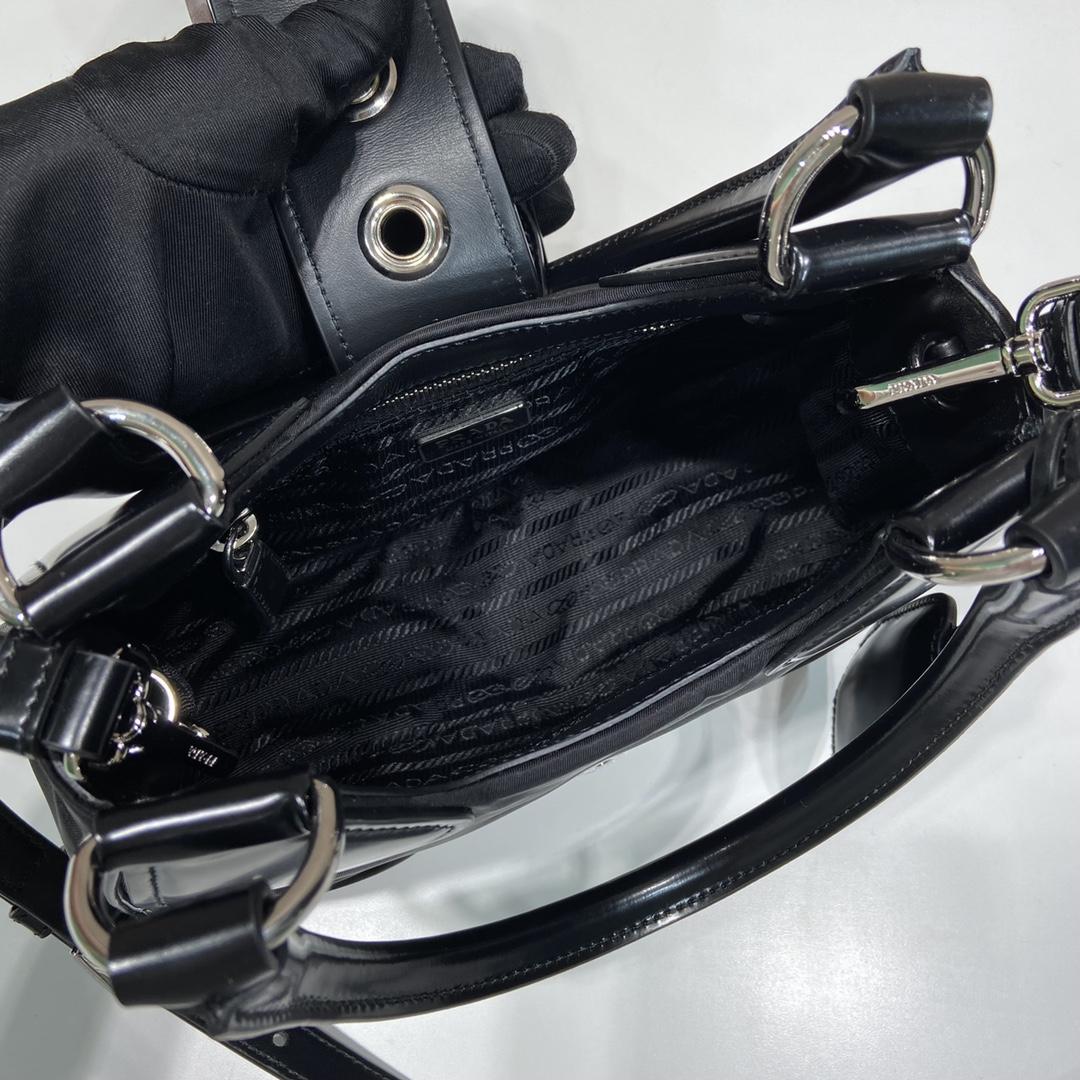 Prada Moon Re-Nylon And Leather Bag(22.5-16-7.5cm) - EUR FASHION
