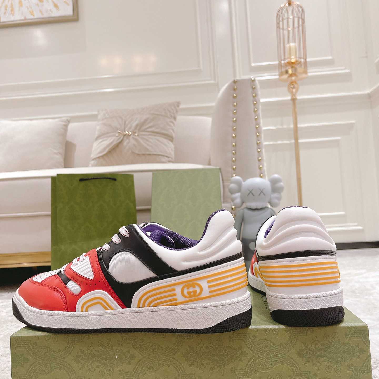 Gucci Basket Sneaker With lnterlocking G  - EUR FASHION